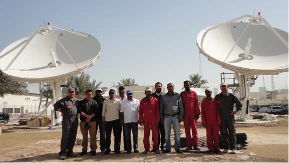 Satellite Earth Station — Qatar TV
